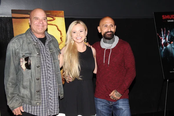 Tony Moran, Bree Olson, Robert LaSardo — Stock Photo, Image