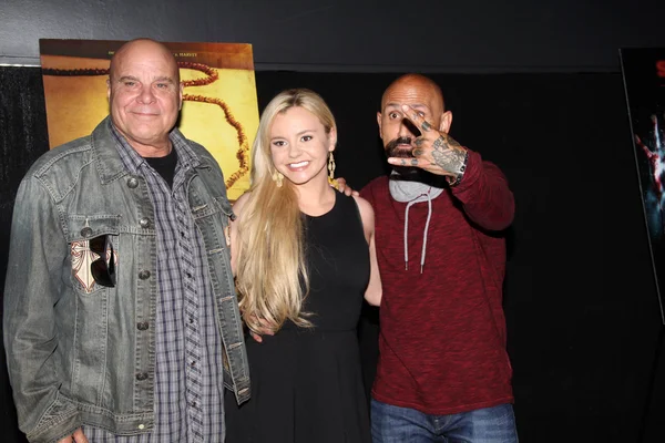 Tony Moran, Bree Olson, Robert LaSardo — Stock Photo, Image