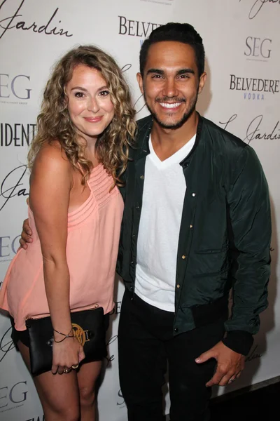 Alexa vega, carlos pena jr — Zdjęcie stockowe