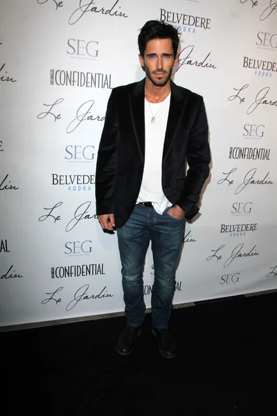 Brandon Beemer  at the Le Jardin Grand Opening — Stock Photo, Image