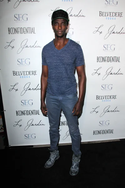 Edi Gathegi à la Grande Ouverture du Jardin — Photo