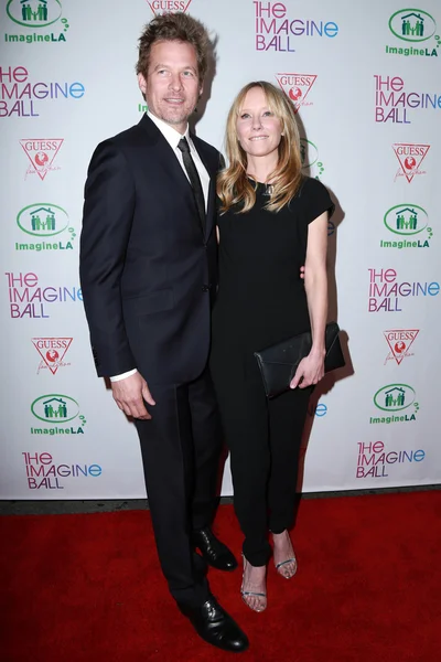 James tupper, anne heche no le jardin inauguração, le jardin, hollywood, ca 04/06/15 — Stockfoto