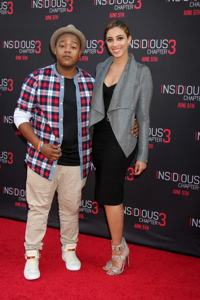 (Inggris) Kyle Massey di Insidious Chapter 3 " — Stok Foto