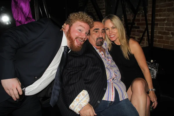 Evan Weinstein, Ken Davitian, Christy Oldham — Stock Photo, Image