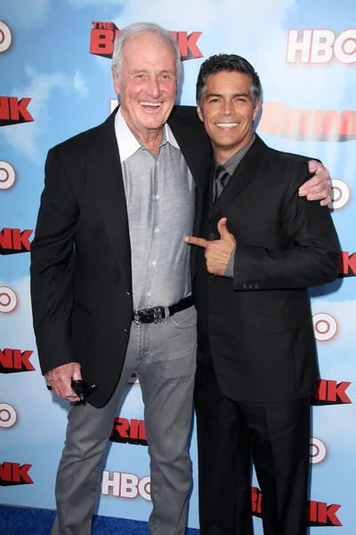 Jerry Weintraub, Esai Morales — Stockfoto