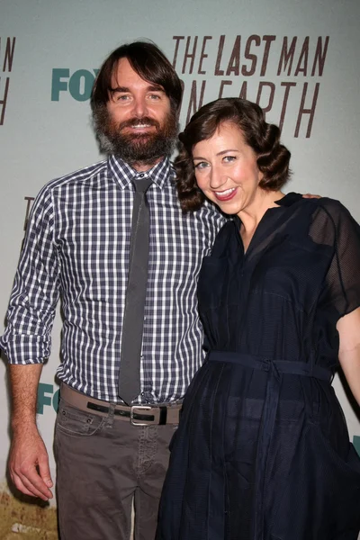 Will forte, kristen schaal — Zdjęcie stockowe