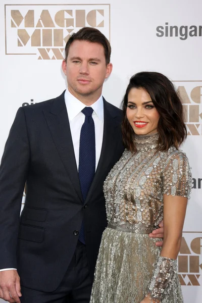 Channing Tatum, Jenna Dewan-Tatum — Zdjęcie stockowe