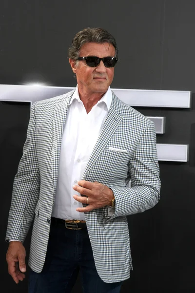 Sylvester Stallone no Terminator Genisys — Fotografia de Stock