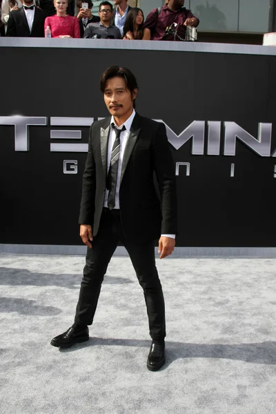 Byung-hun Lee  at the Terminator Genisys — Stock Photo, Image