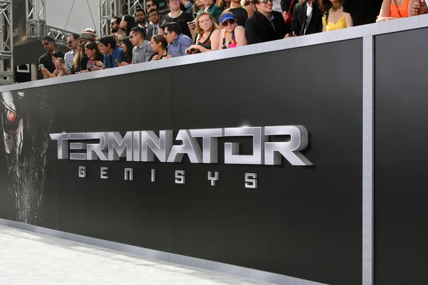 Премьера "Terminator Genisys Los Angeles" — стоковое фото