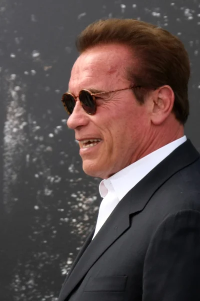 Arnold Schwarzenegger  at the Terminator Genisys — Stock Photo, Image