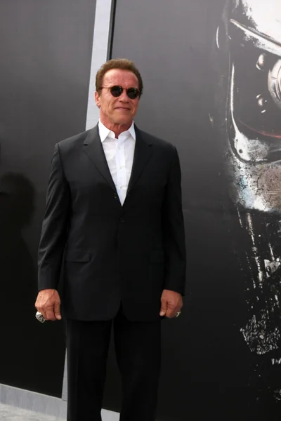 Arnold Schwarzenegger  at the Terminator Genisys — Stock Photo, Image