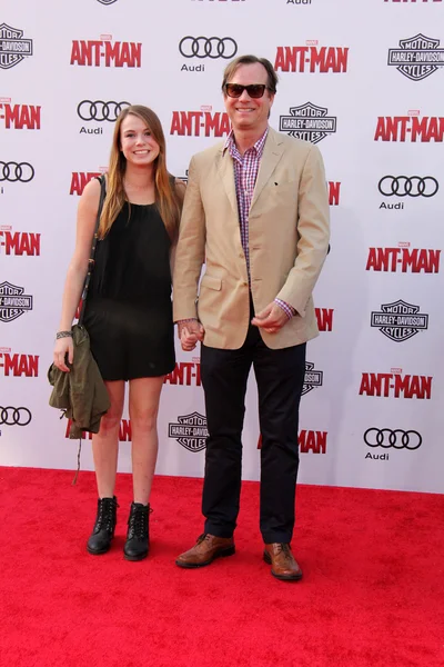 Bill Paxton and Daughter — Stock fotografie