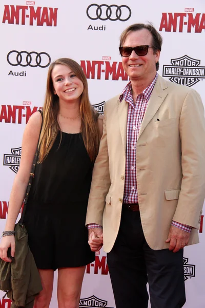 Bill Paxton and Daughter — Stock Photo, Image