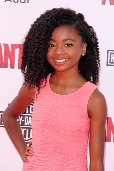 Skai Jackson w: "Ant-Man" — Zdjęcie stockowe