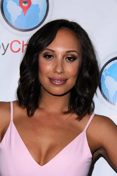 Cheryl Burke no evento de lançamento SpyChatter — Fotografia de Stock