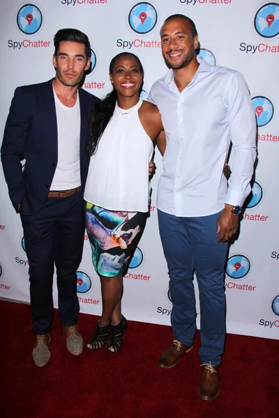 Nick Hounslow, Nichelle Hines, Aaron Hines — Foto de Stock