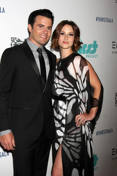 Nathan West, Chyler Leighat — Stockfoto