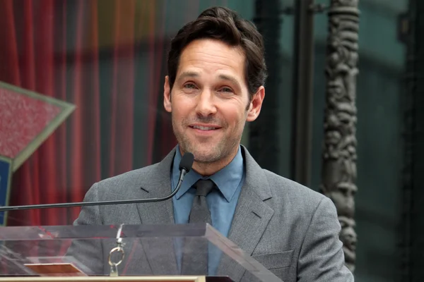 Paul Rudd  -  Hollywood Walk of Fame — Stock Photo, Image