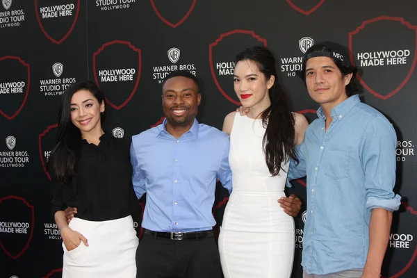 Aimee Garcia, Justin Hires, Jessika Van, Jon Foo — стокове фото