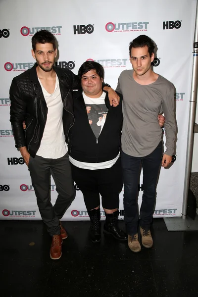 Casey Deidrick, Harvey Guillen, John Garet Stoker — Stockfoto