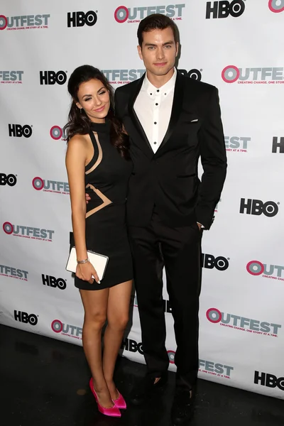 Pierson Fode, Victoria Justice — Stock Photo, Image