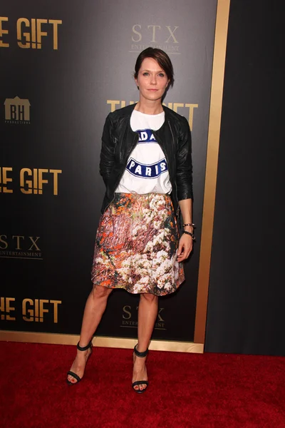 Katie Aselton la "The Gift" " — Fotografie, imagine de stoc