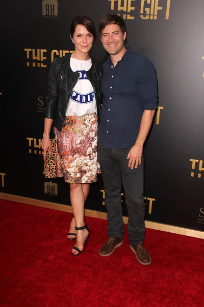 Katie Aselton, Mark Duplass — Foto de Stock