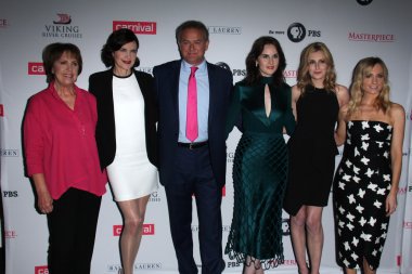 Penelope Wilton, Elizabeth Mcgovern, Hugh Bonneville, Michelle Dockery, Laura Carmichael, Joanne Froggatt
