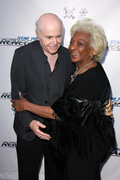 Walter Koenig, Nichelle Nichols — Stockfoto