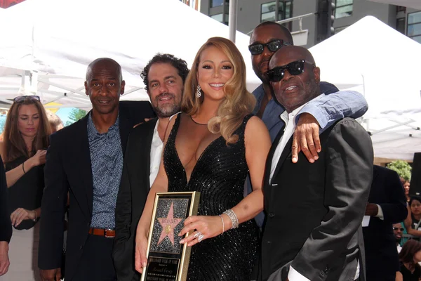 Mariah Carey, Brett Ratner, Lee Daniels, L.A. Reid — Foto de Stock