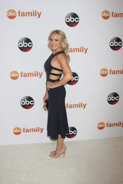 Emily Osment at the ABC — Zdjęcie stockowe