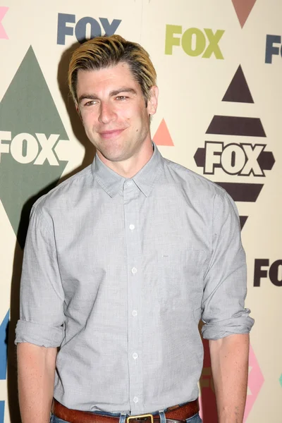 Max Greenfield at the FOX — Stock Photo, Image