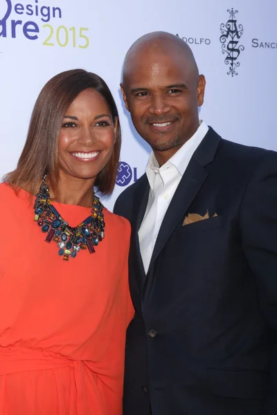 Salli Richardson Whitfield, Dondre T Whitfield — Stock Photo, Image