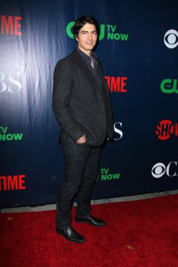 Brandon Routh at the CBS
