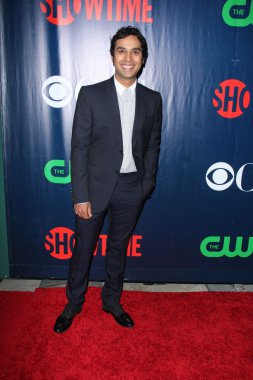 Kunal Nayyar at the CBS