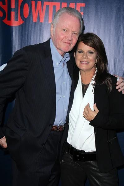 Jon Voight, Marcia Gay Harden — Zdjęcie stockowe