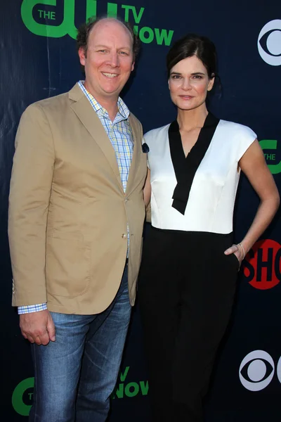 Betsy Brandt en la CBS — Foto de Stock