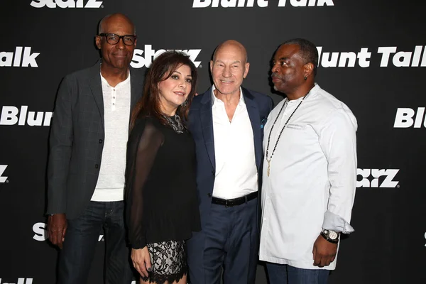 Marina Sirtis, Levar Burton, Michael Dorn, Patrick Stewart — Foto de Stock