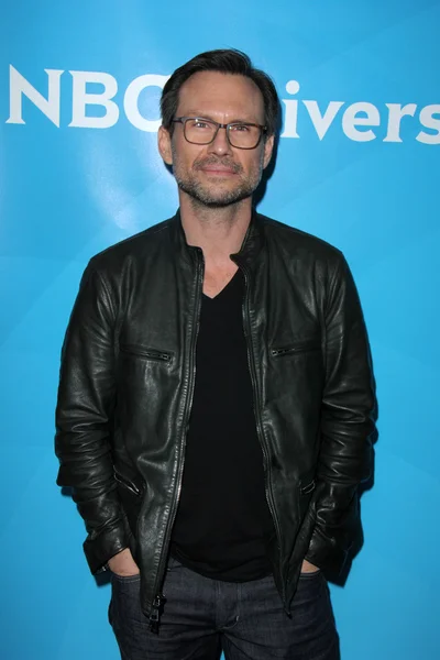 Christian Slater at the NBC — ストック写真