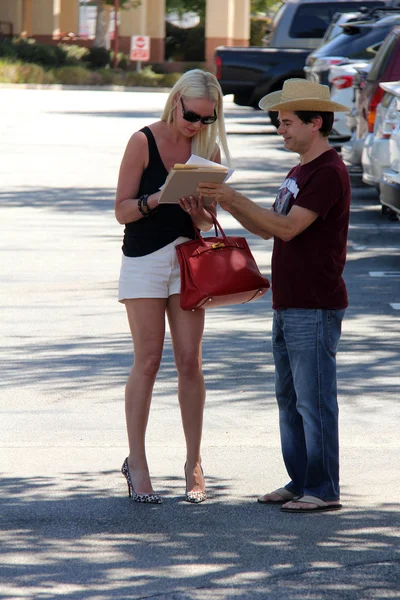 Katherine Heigl w "zapisane w Ameryce" — Zdjęcie stockowe