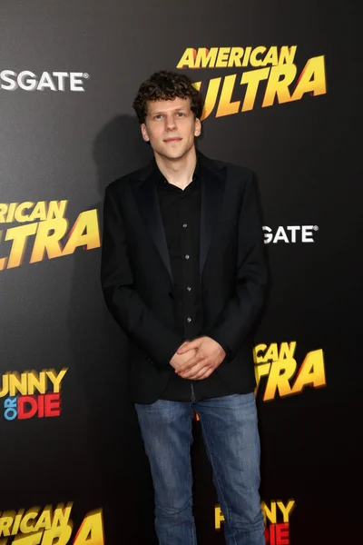 Jesse Eisenberg en el "American Ultra " —  Fotos de Stock