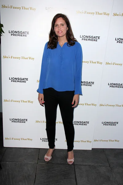 Ione Skye at the "She 's Funny That Way " — стоковое фото