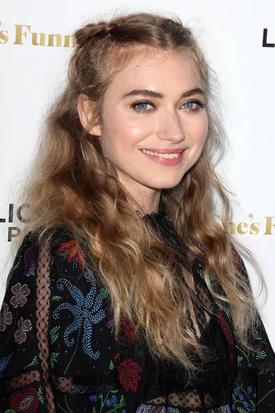 Imogen Poots op de "She is grappig op die manier" — Stockfoto