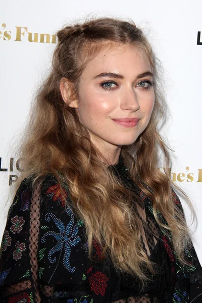 Imogen Poots at the "She's Funny That Way" — Stock Photo, Image