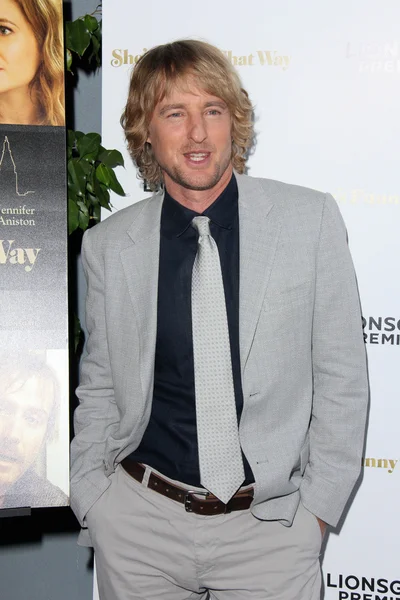 Owen Wilson at the "She's Funny That Way" — Stock Photo, Image