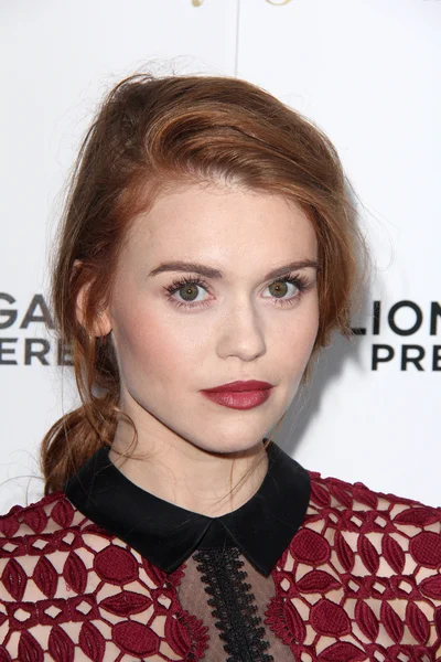 Holland Roden at the "She 's Funny That Way " — стоковое фото