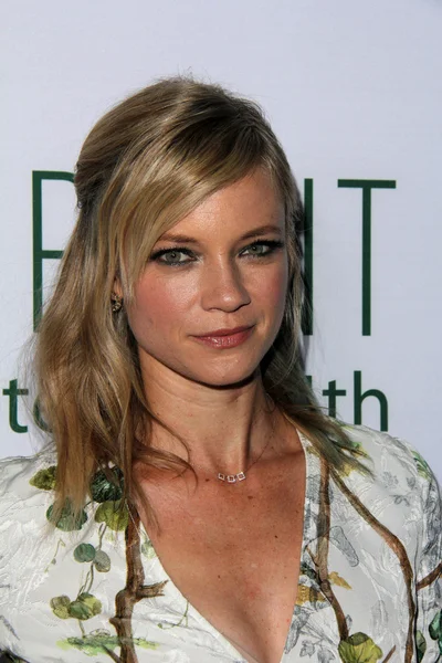 Amy Smart v "místě přerušení"" — Stock fotografie