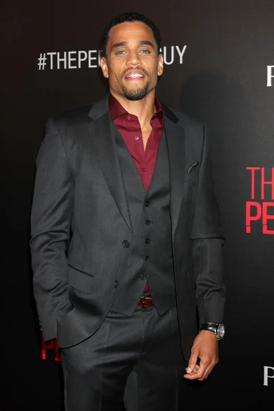 Michael ealy beim "perfekten kerl" — Stockfoto