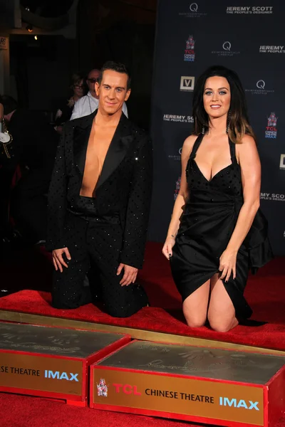 Jeremy Scott, Katy Perry — Stock Photo, Image